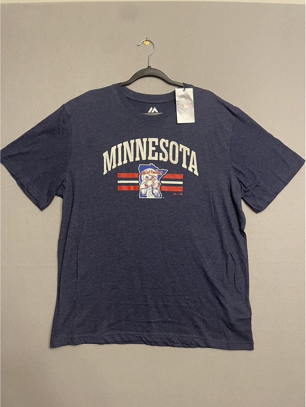 Minnesota Twins MLB Blue Majestic T-Shirt Size XL